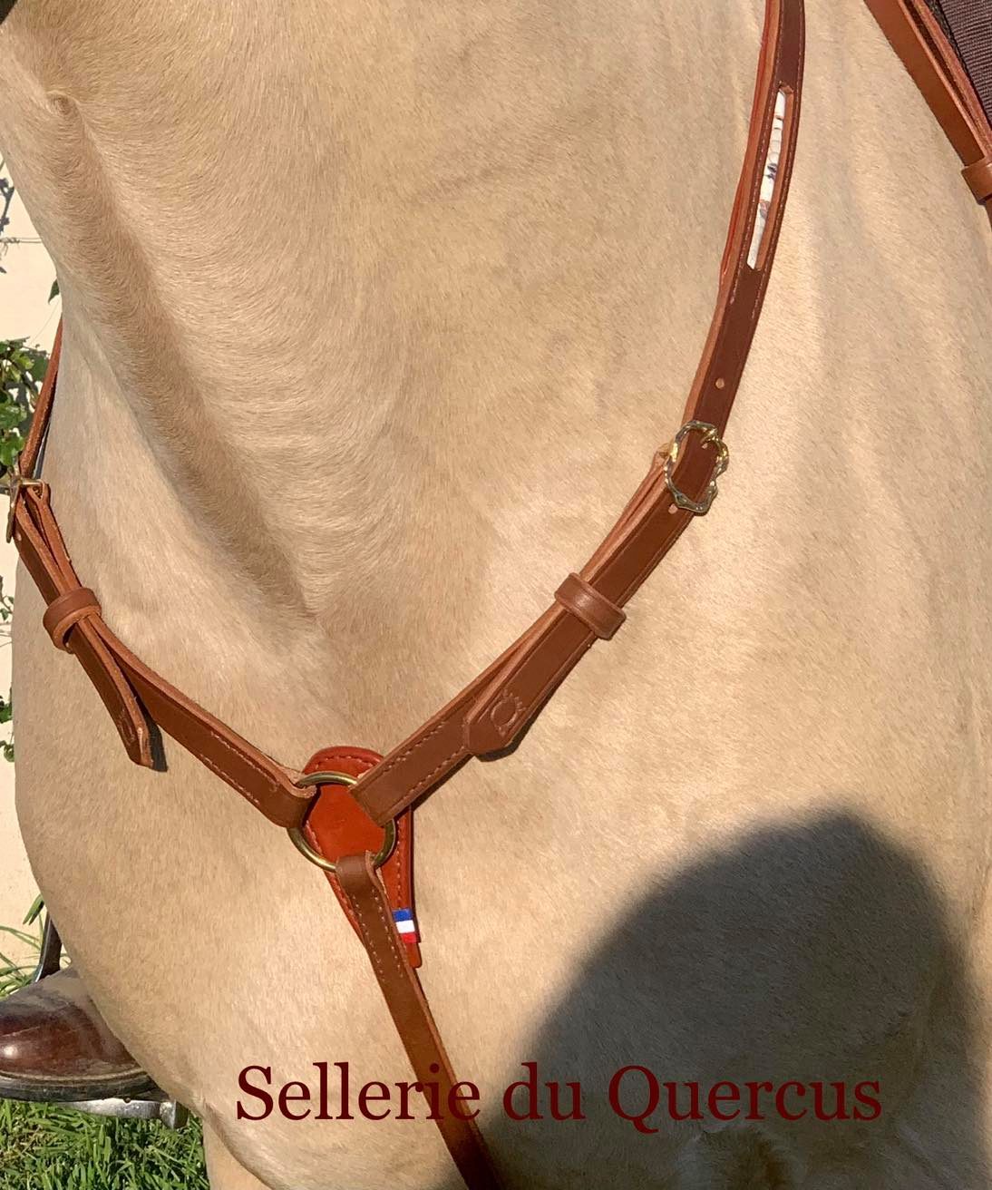 COLLIER DE CHASSE CUIR SERPENT