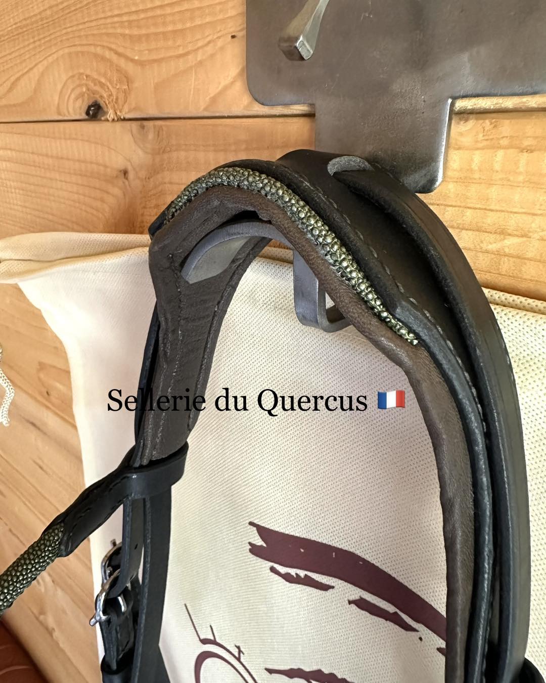 BRIDON LUXE 3 BRINS EN GALUCHAT