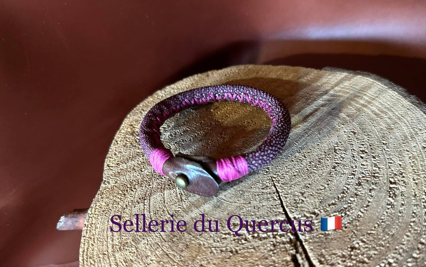 BRACELETS en galuchat