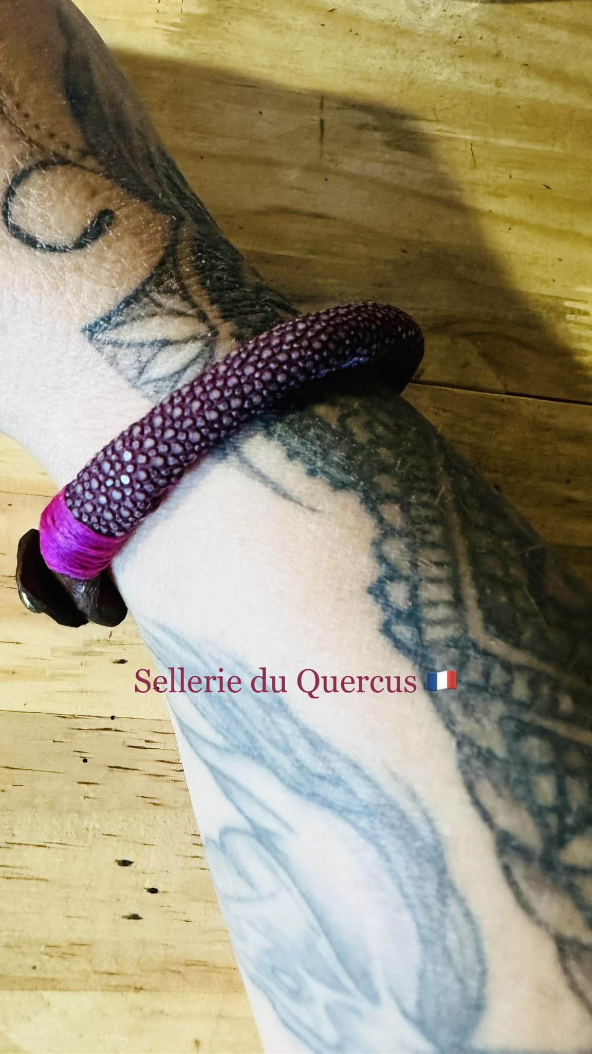 BRACELETS en galuchat