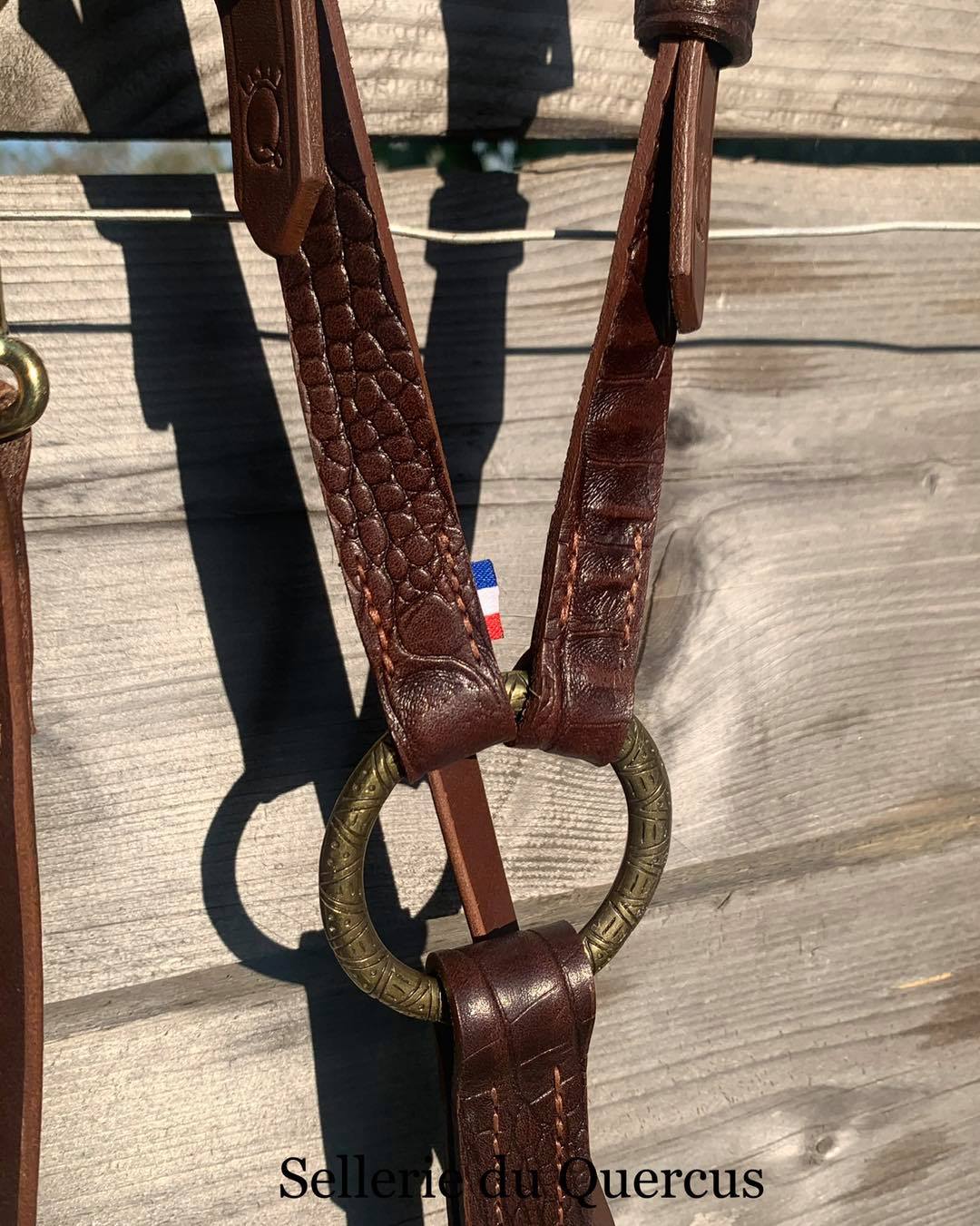 COLLIER CHASSE CROCO