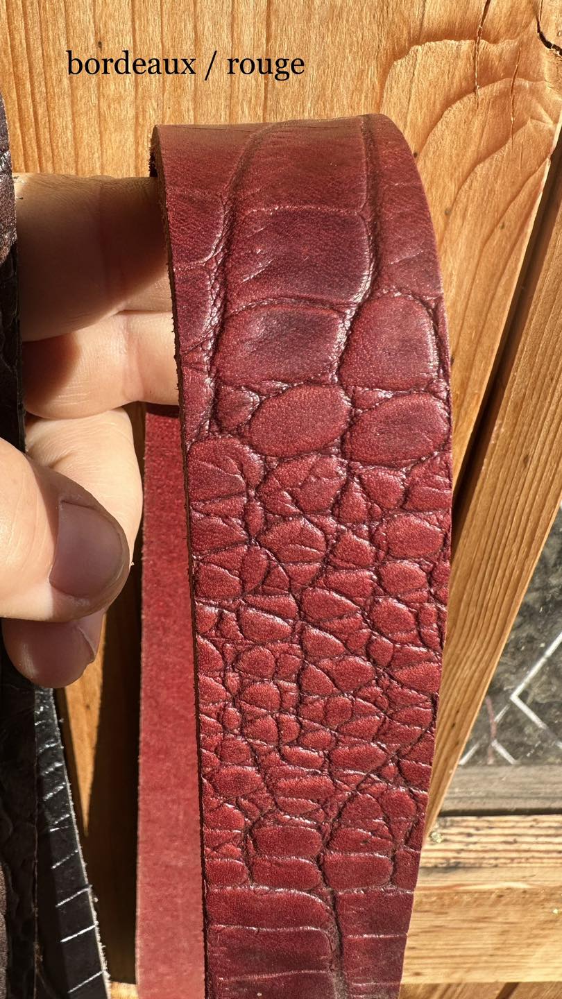 COLLIER CHASSE CROCO